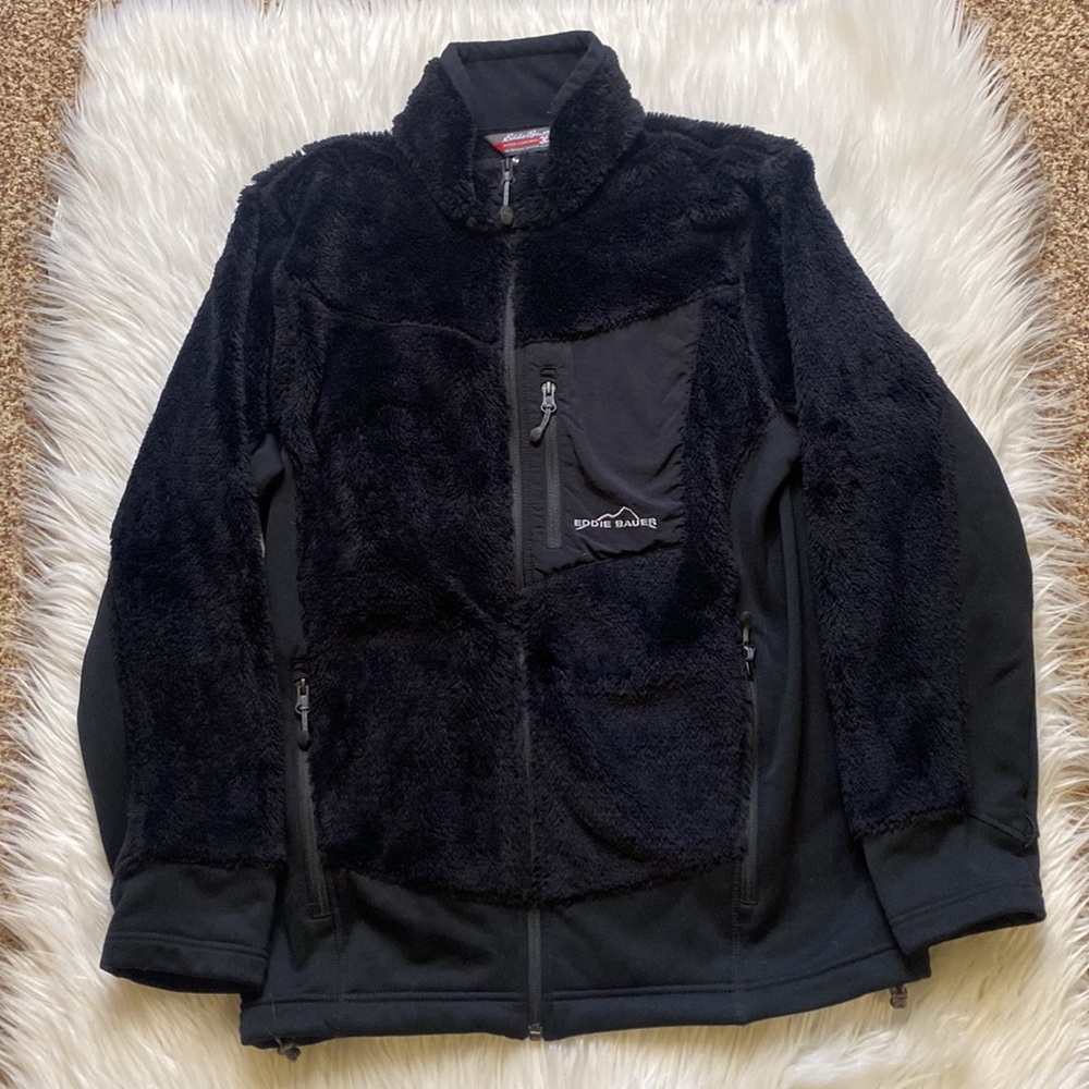 Eddie Bauer, 365 Men’s Fleece Zip up Jacket - Picture 1 of 6